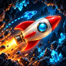 Echo Blast: Rocket Cave Escape app icon